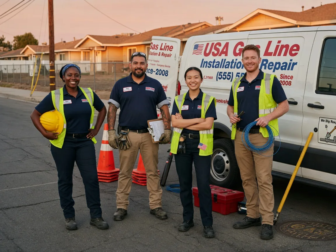 Gas Line Installation company in Hamilton, ND
